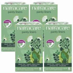 4er Set Natracare Bio Slipeinlagen Tanga