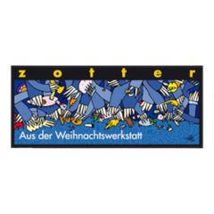 Bio Schokolade Aus der Weihnachtswerkstatt 70g - 10er Vorteilspack von Zotter