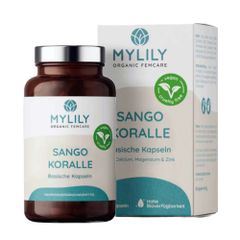 Happy Belly Nahrungsergänzung 90 Kapseln - Sango Koralle - stärkt deine Verdauung - bringt Säure Basen Haushalt in Einklang von myLily