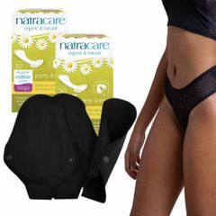 Tanga Vorteilspaket - vegan - auslaufsicherer Schutz - atmungsaktiv - saugfähig und antibakteriell - Silvadur Technologie