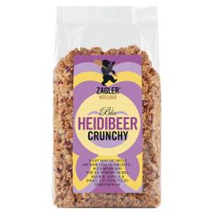 Bio Heidelbeeren Crunchy Müsli 500g - Heidelbeeren - Vanille - Dinkel von ZAGLER MUESLIBAER