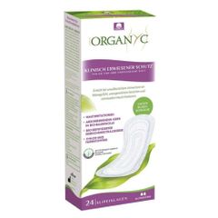 Bio-Slipeinlagen Ultradünn 24 Stück - bei leichter Blasenschwäche - 100% Bio Baumwolle - chlorfrei gebleicht - sehr atmungsaktiv  von Organyc