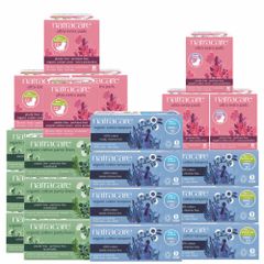 Jahresvorrat Natracare Bio-Binden - Bio-Slipeinlagen - Bio-Tampons