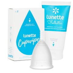Menstruationstasse Starterset -  aus geprüftem medizinischen Silikon - hypoallergen - frei von Weichmachern - sicherer Tragekomfort