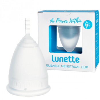 Lunette-Menstruationskappe transparent