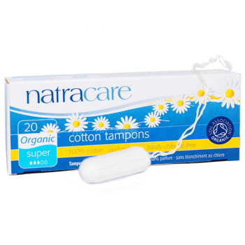 Natracare organic tampons super