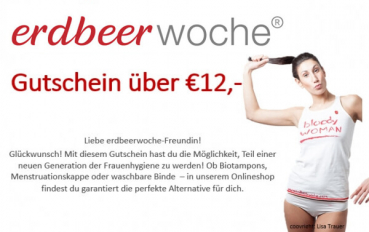 erdbeerwoche-Gutschein: € 12,00