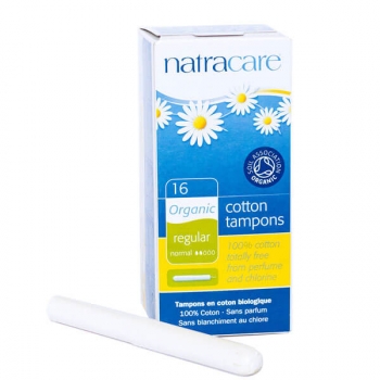 Natracare organic tampons with applicator regular