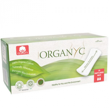 Organyc organic panty liners maxi - extra long