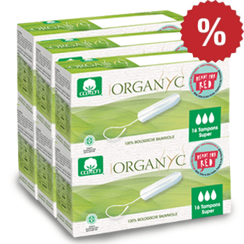 6er Set Organyc Biotampons super