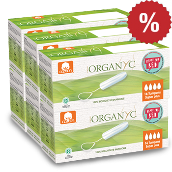 6er Set Organyc Biotampons super plus