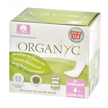 Organyc panty liners to go