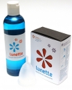 Set 1 Lunette Menstruationskappe plus 1 Reinigungslotion