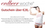 erdbeerwoche-Gutschein: € 28,00