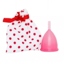Ladycup Menstruationskappe in der Erdbeer-Edition
