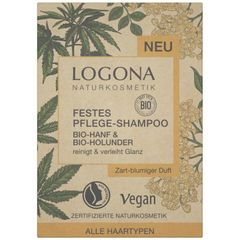 Bio Festes Shampoo Hanf Holunder  60g