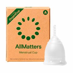 Menstruationstasse - nachhaltig und vegan - auslaufsicher - ohne gesundheitsschädliche Inhaltsstoffe - scheidenflorafreundlich von  AlllMatters