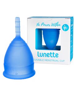 Lunette Menstruationstasse blau