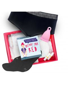 READY FOR RED Zugang und Lernbox -  speziell für Jugendliche entwickelt - alle wichtigen Fakten zum Thema Menstruation von erdbeerwoche