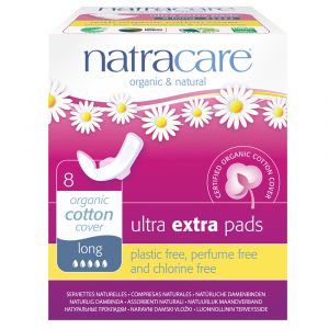 Natracare Bio Binden extra lang mit Flügeln